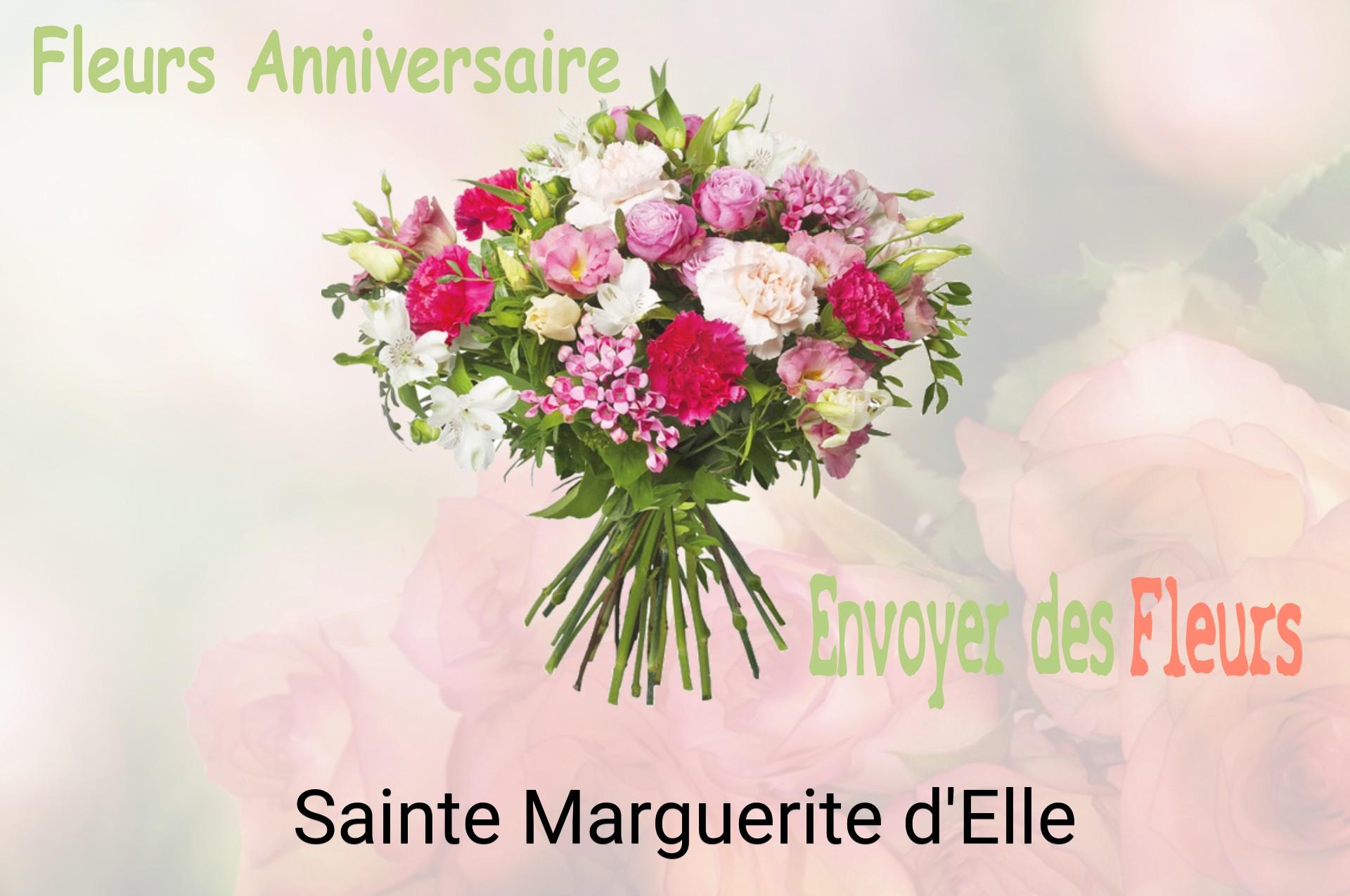 Bouquet de fleurs d’anniversaire livré à Sainte-Marguerite-d'Elle